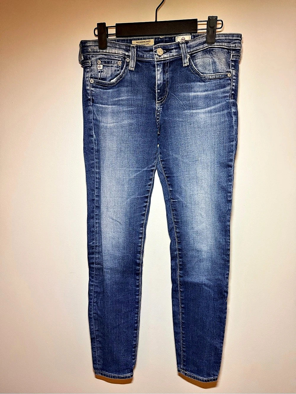 AG Adriano Goldschmied The Legging Ankle Skinny Jeans Blue Waist 27